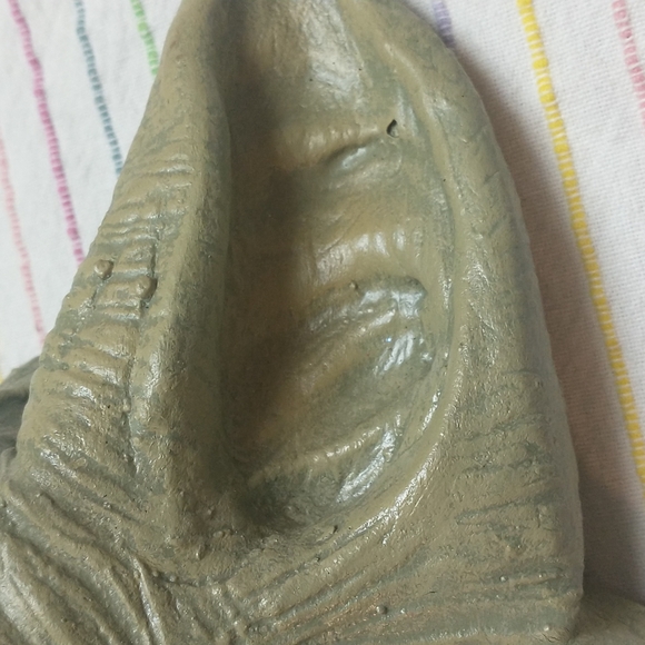 Vintage Lucasfilm Star Wars YODA Rubber Latex Halloween Mask Costume Made Mexico - Picture 5 of 11